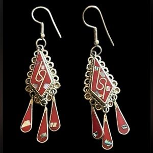 Mexican Alpaca Earrings